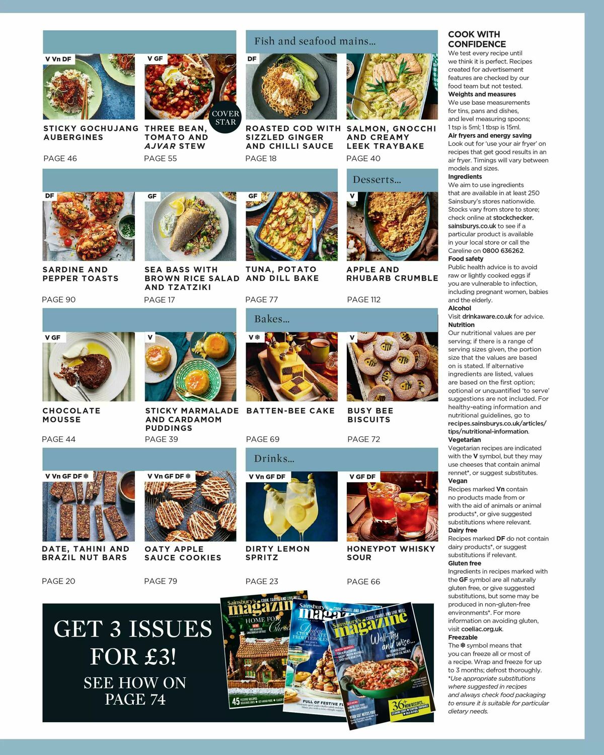 Sainsbury's Magazine January Offers from 1 January