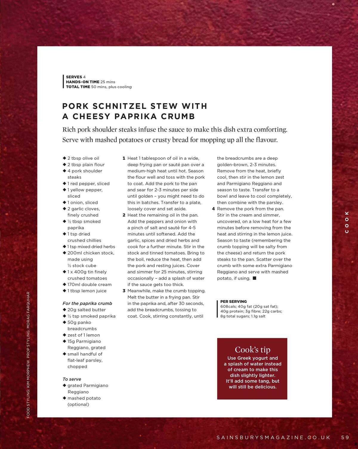 Sainsbury's Magazine January Offers from 1 January