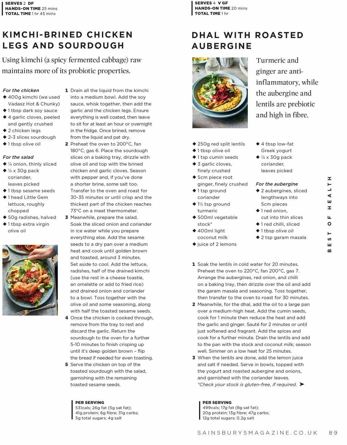 Sainsbury's Magazine January Offers from 1 January