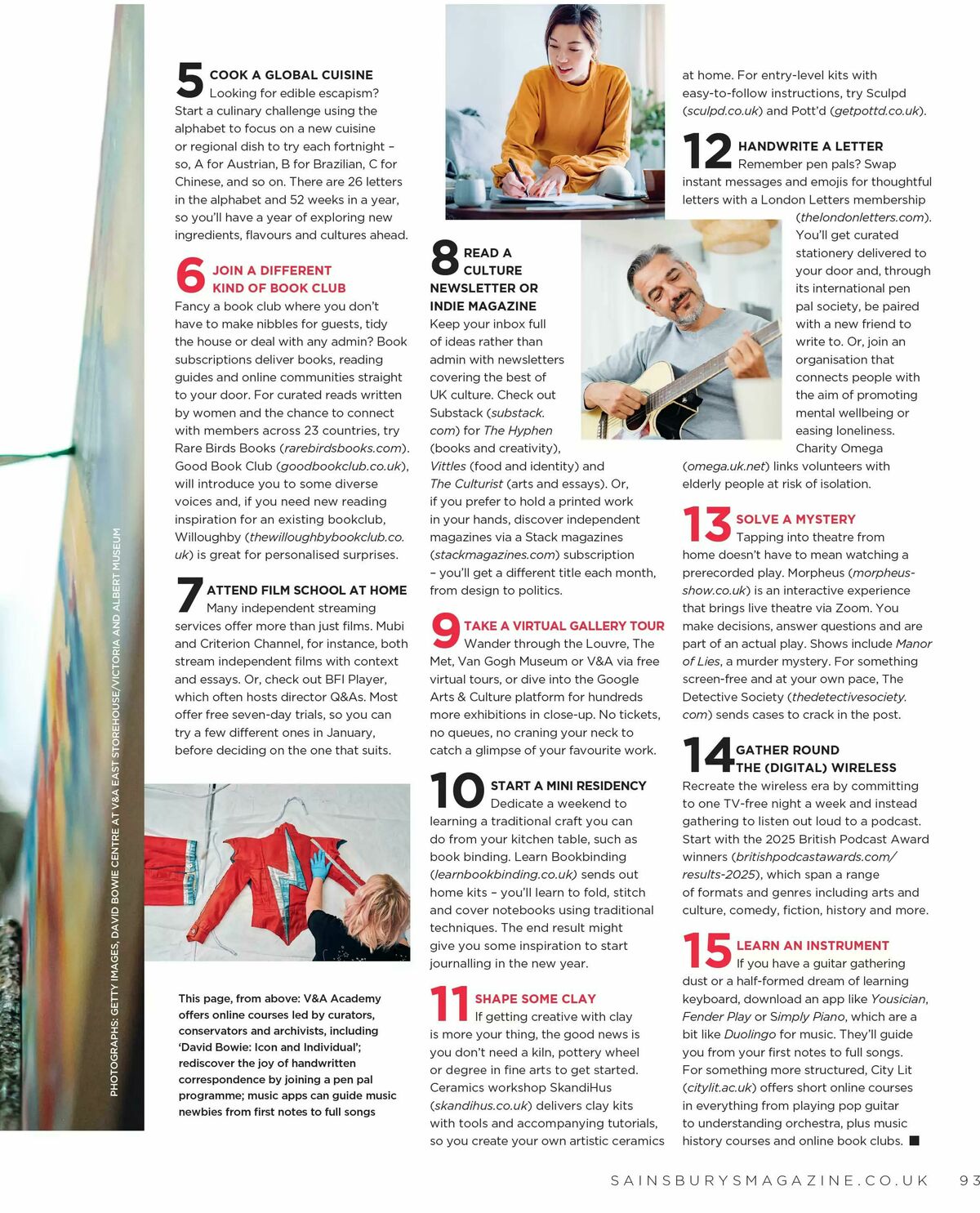 Sainsbury's Magazine January Offers from 1 January