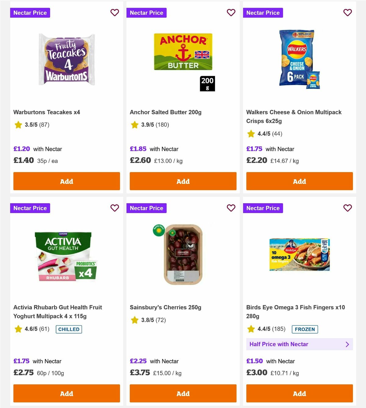 Sainsbury's Offers from 9 January