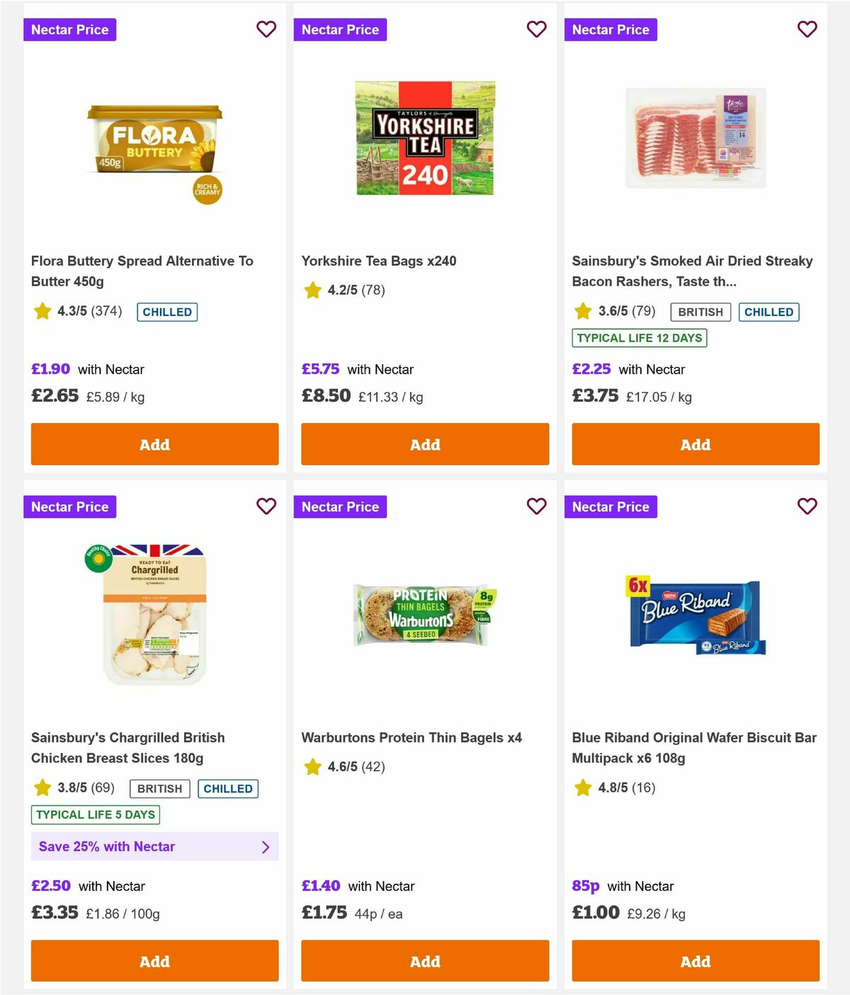Sainsbury's Offers from 9 January
