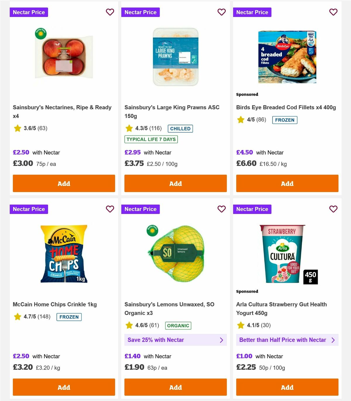Sainsbury's Offers from 9 January
