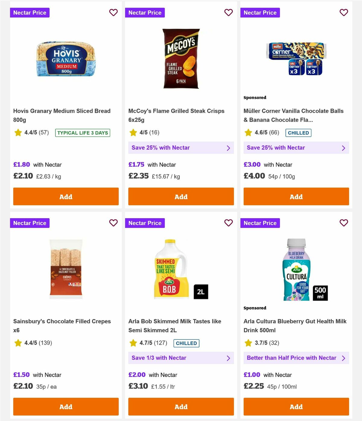 Sainsbury's Offers from 9 January