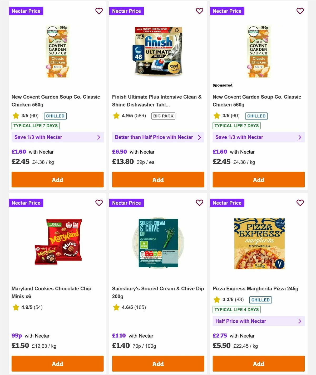 Sainsbury's Offers from 9 January