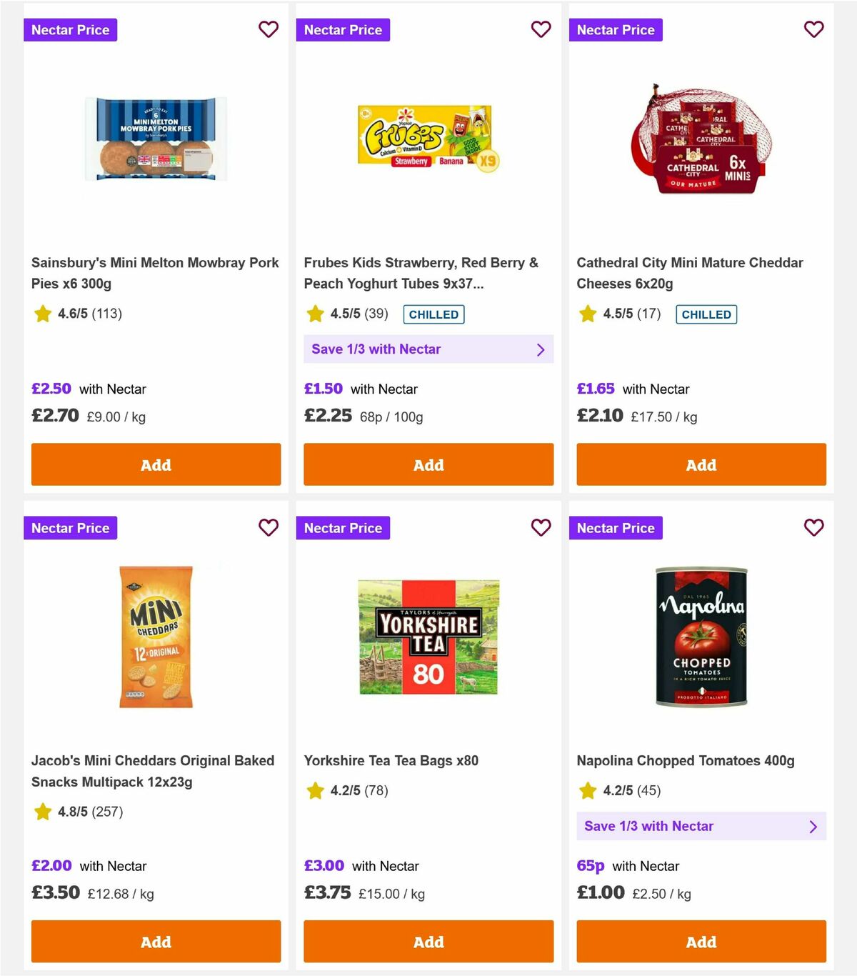 Sainsbury's Offers from 9 January