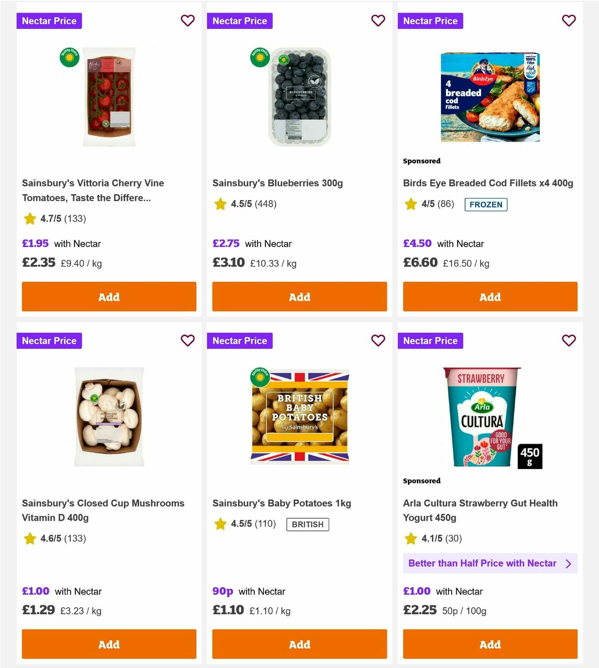 Sainsbury's Offers from 9 January