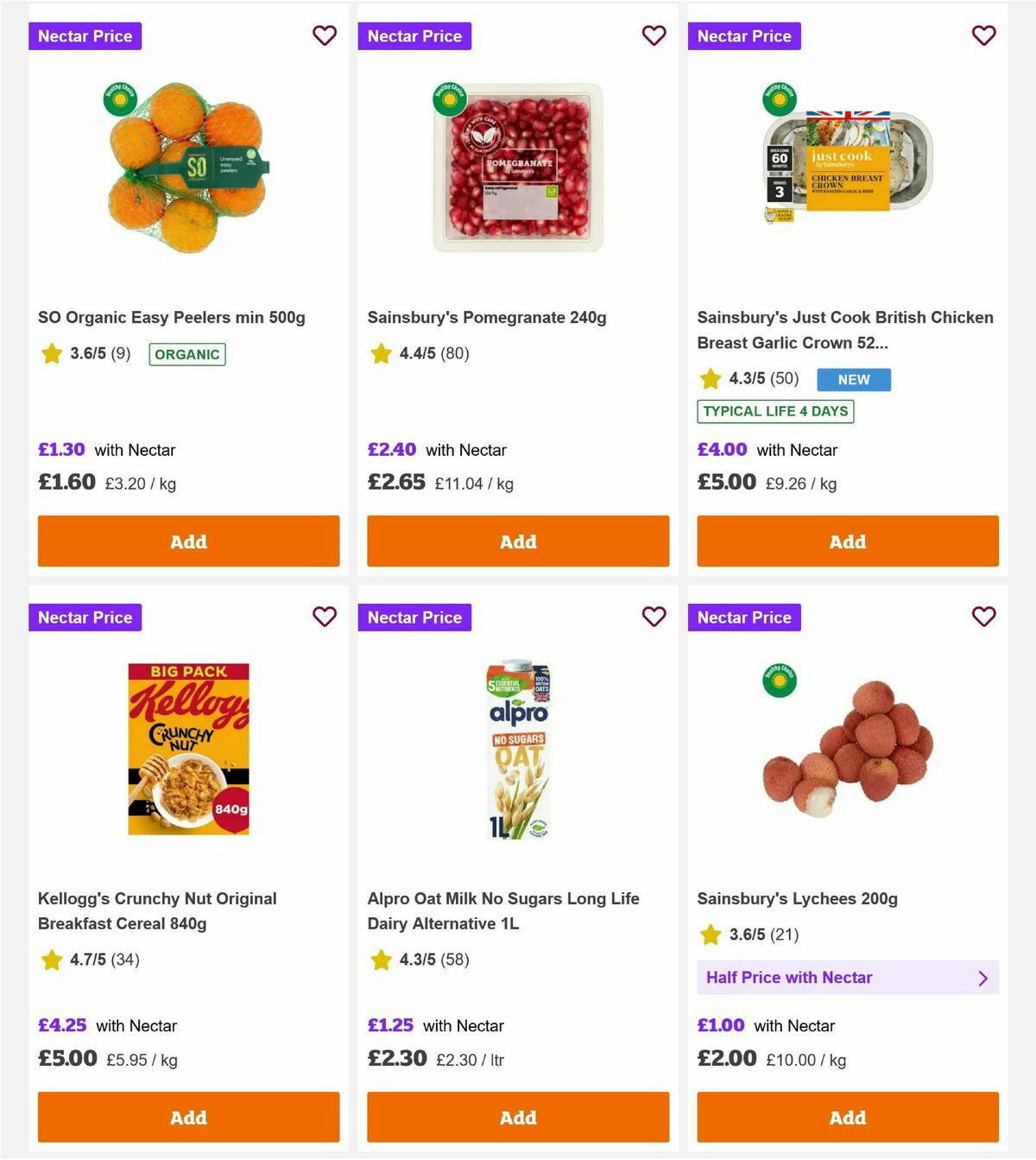 Sainsbury's Offers from 9 January