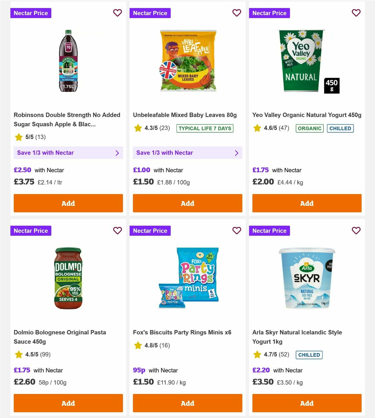 Sainsbury's Offers from 9 January