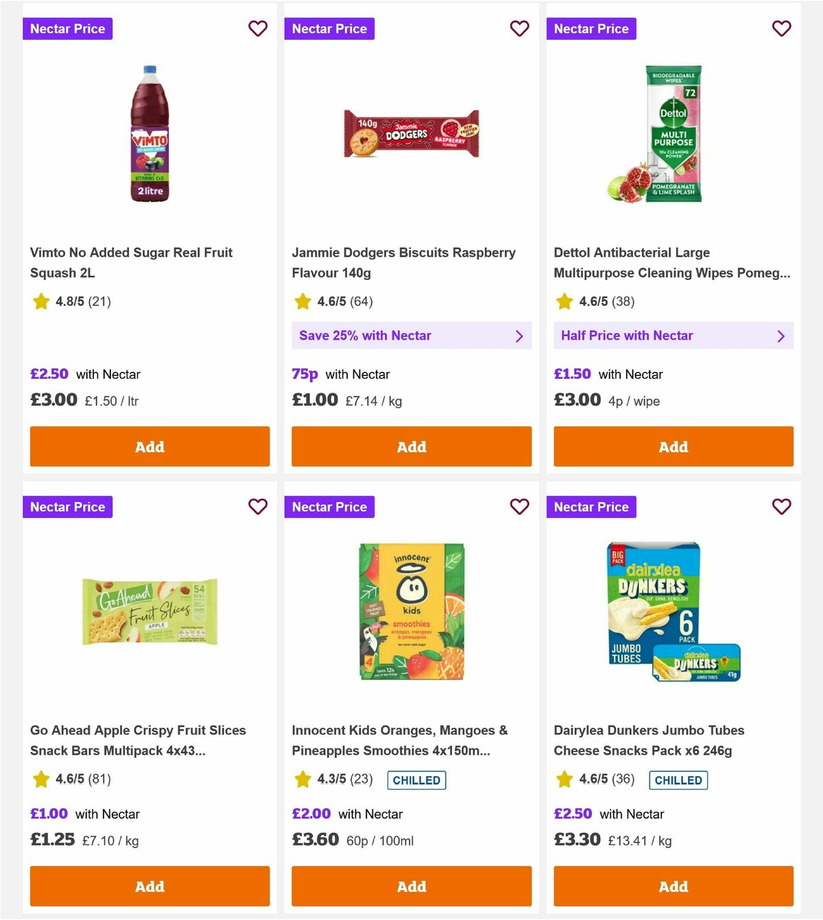 Sainsbury's Offers from 9 January