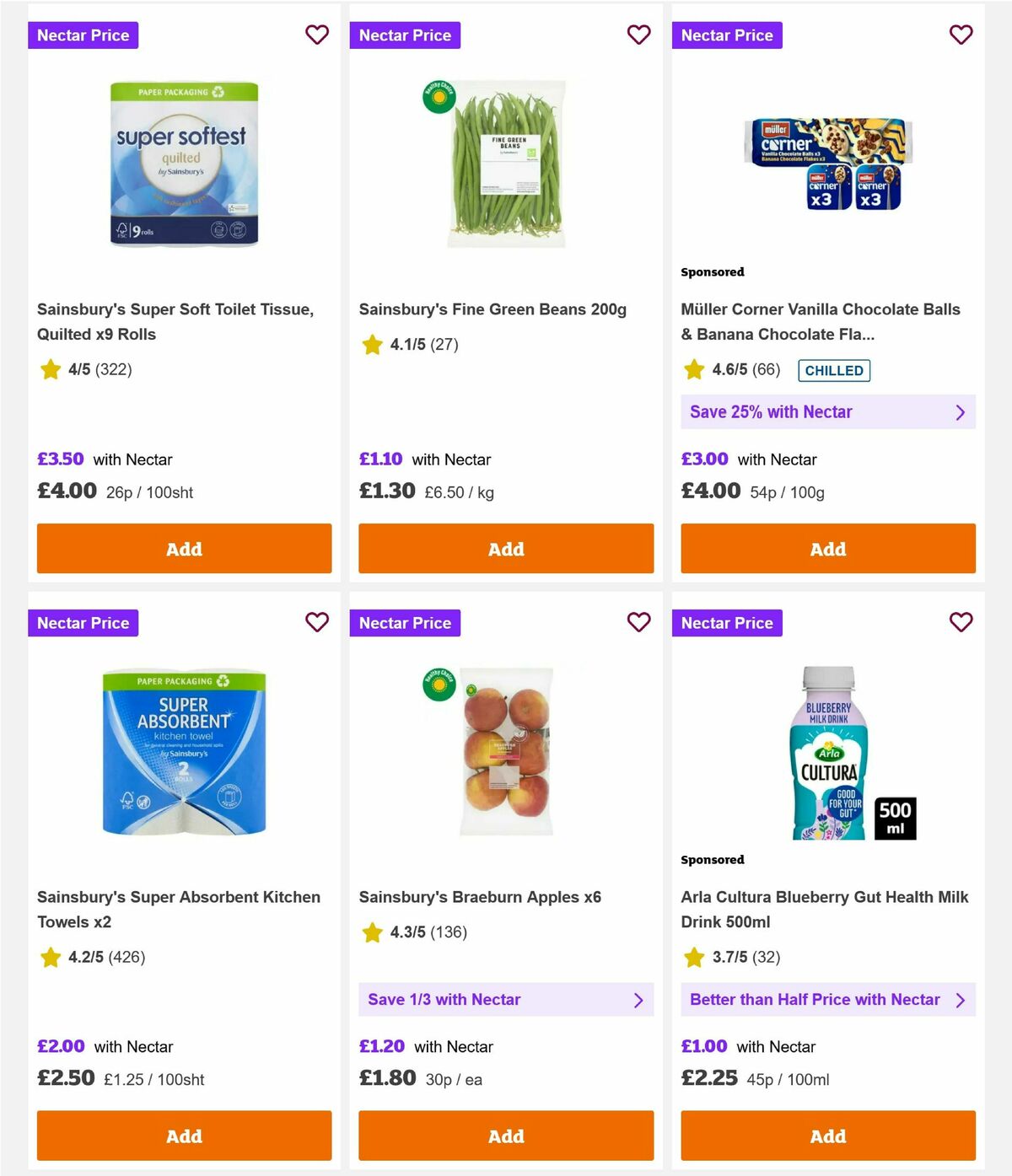 Sainsbury's Offers from 9 January