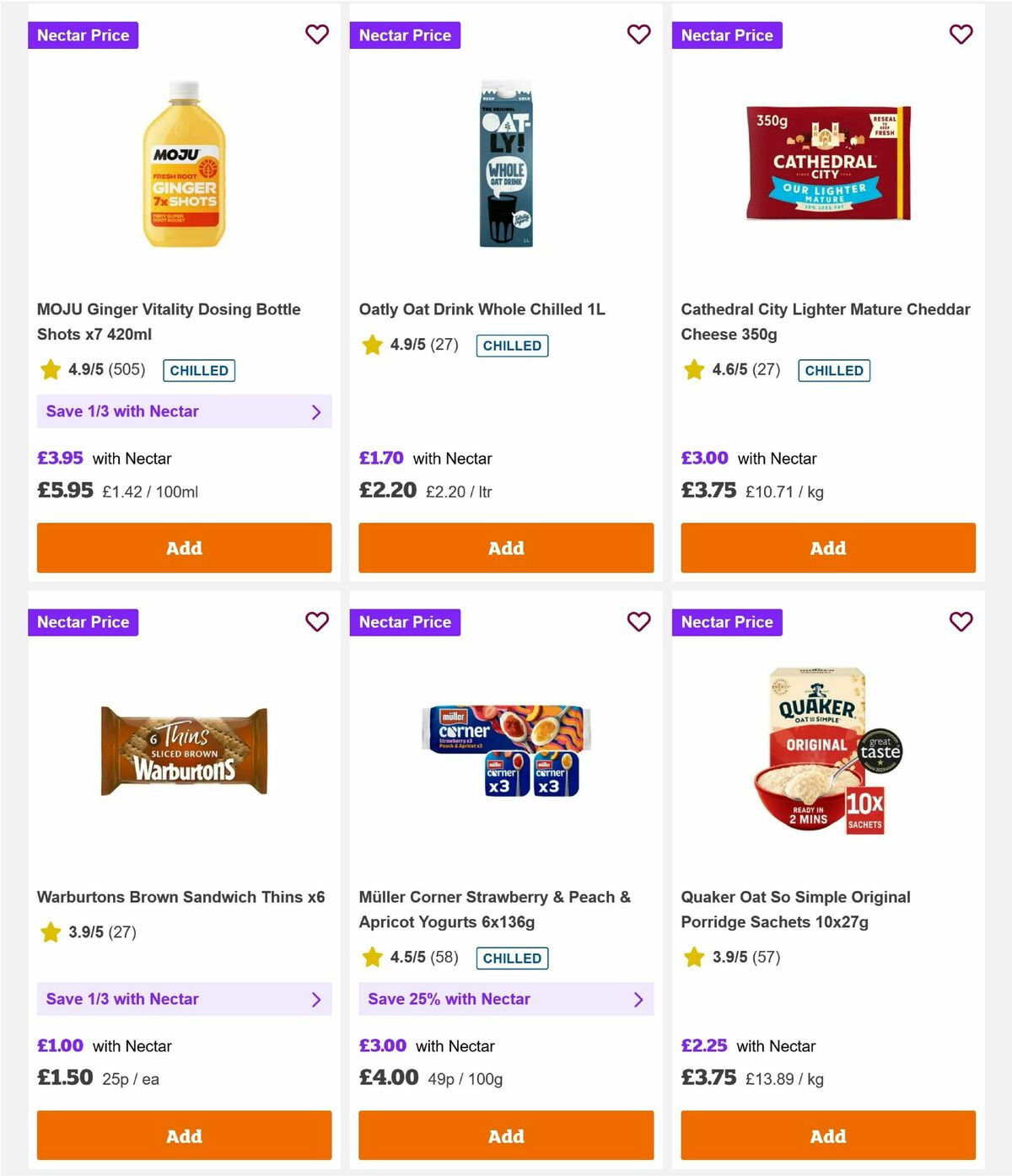Sainsbury's Offers from 9 January