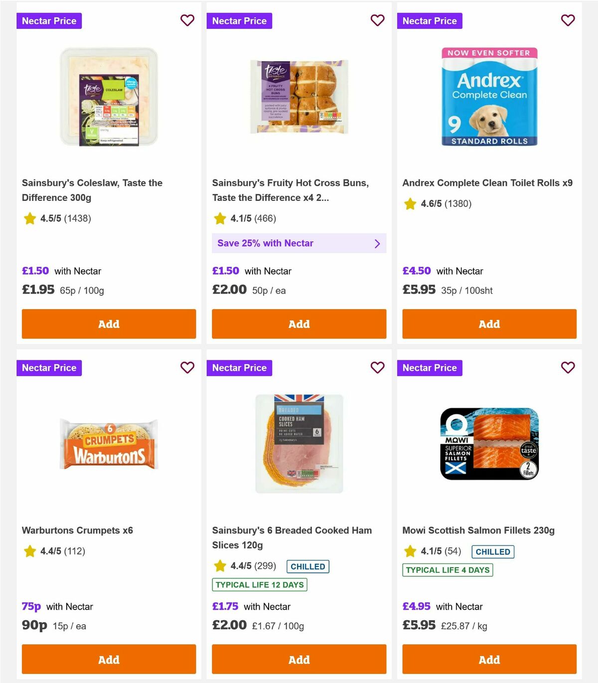 Sainsbury's Offers from 9 January