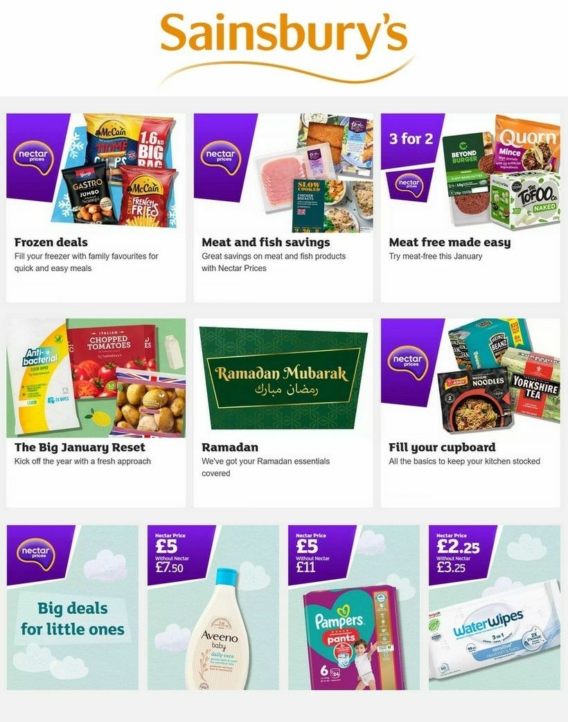 Sainsbury's Offers from 23 January