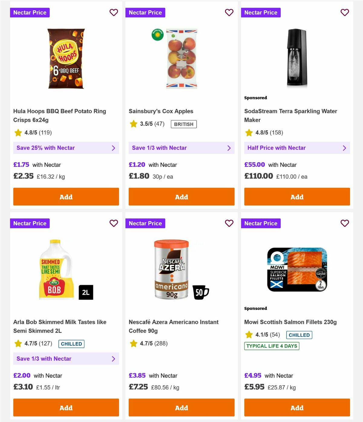 Sainsbury's Offers from 23 January