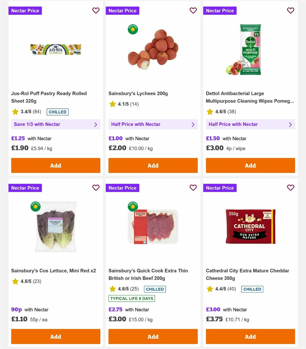 Sainsbury's Offers from 23 January