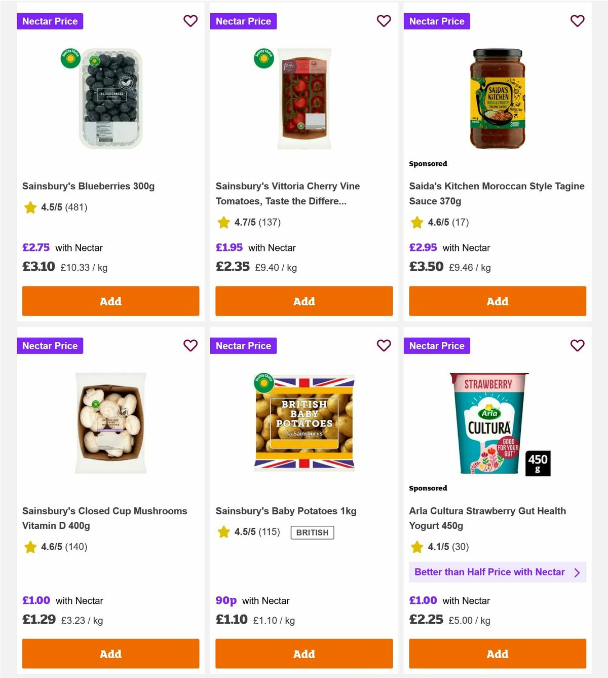 Sainsbury's Offers from 23 January