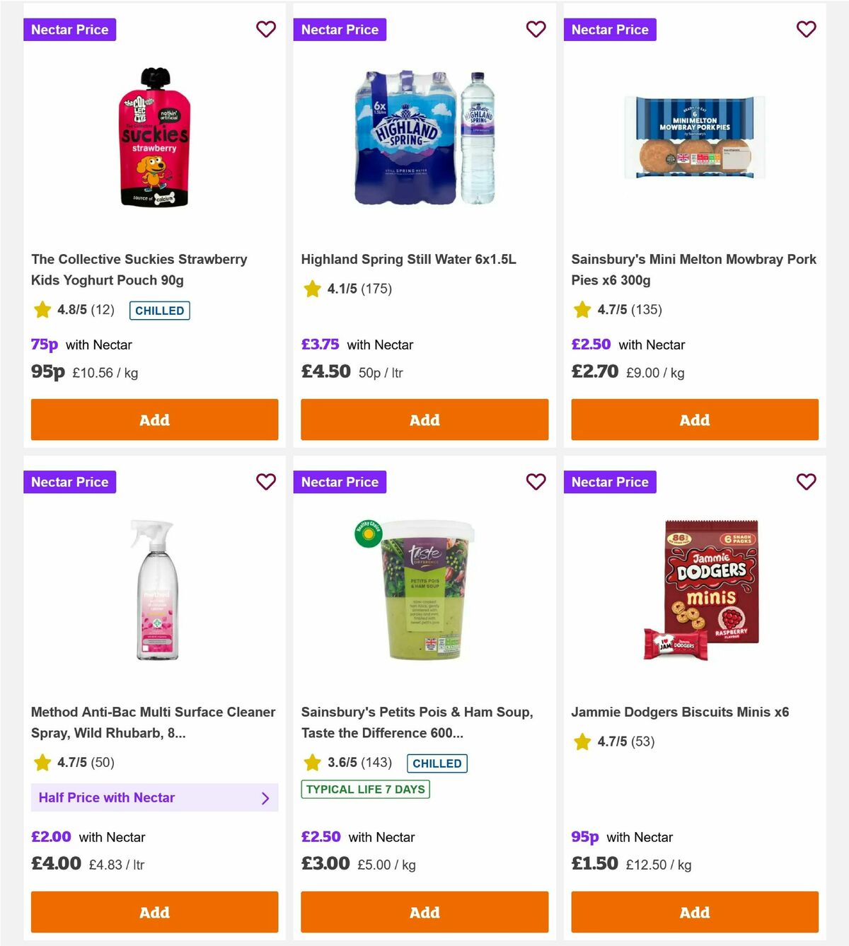 Sainsbury's Offers from 23 January