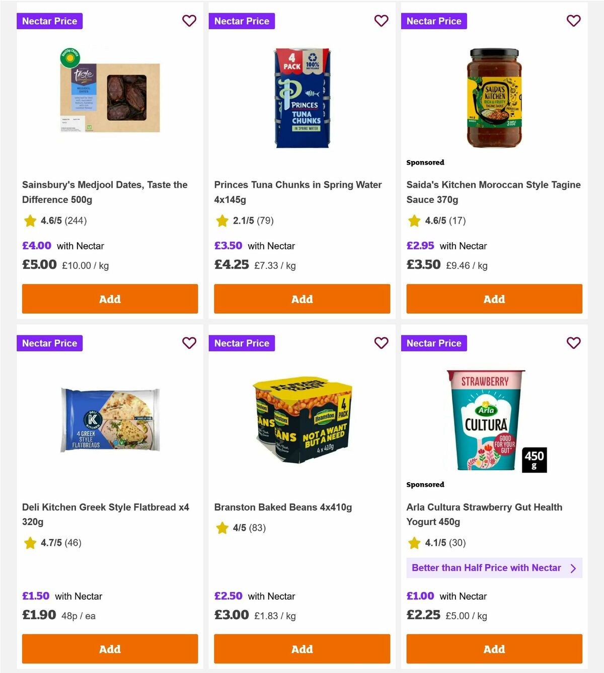Sainsbury's Offers from 23 January