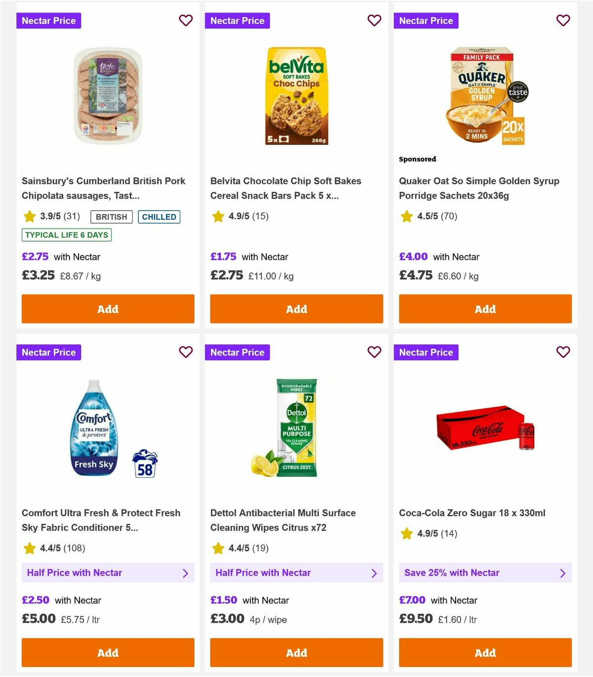 Sainsbury's Offers from 23 January