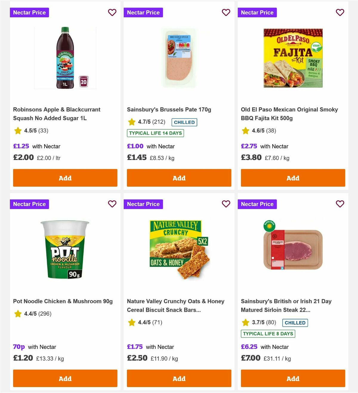 Sainsbury's Offers from 23 January