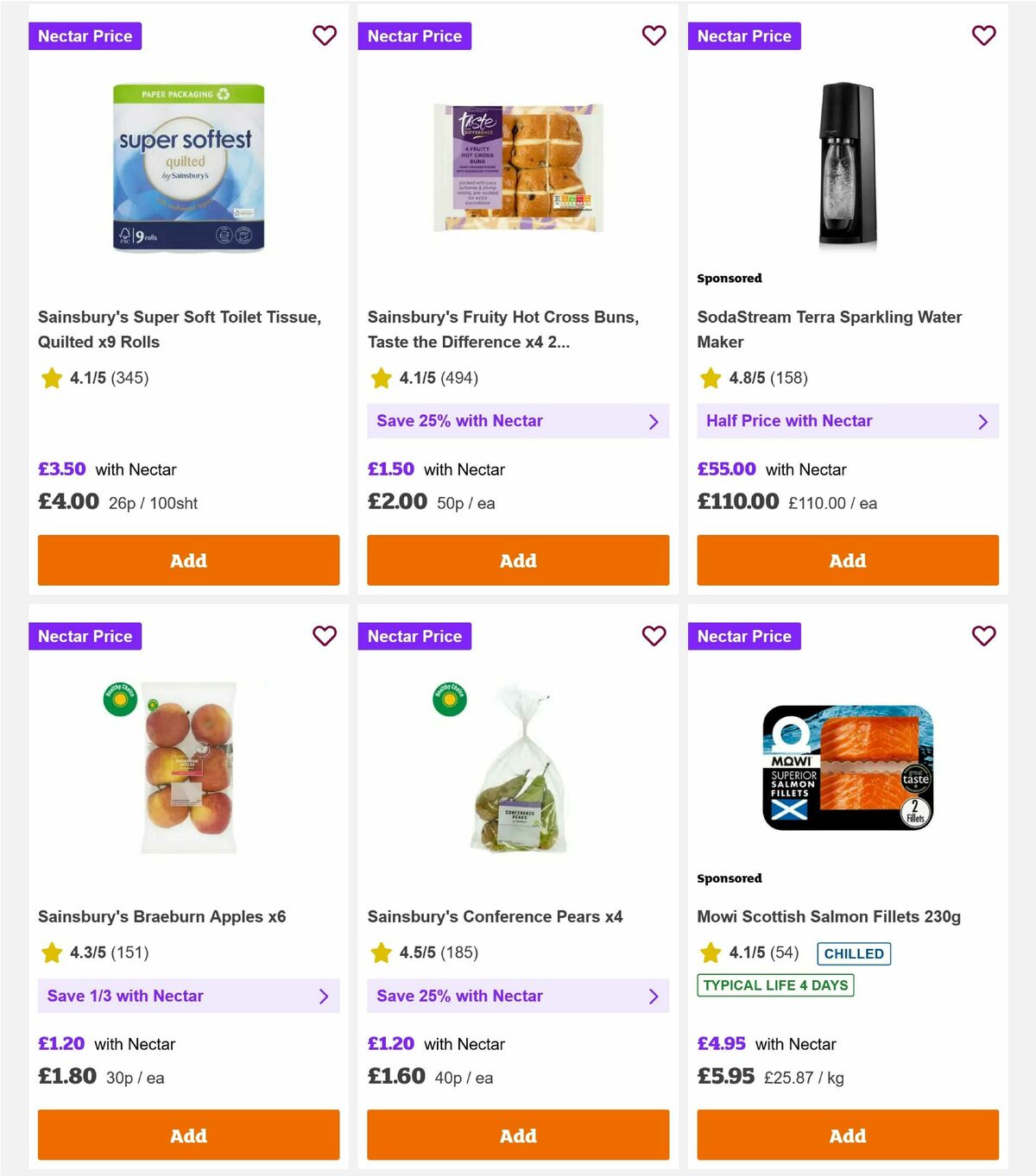 Sainsbury's Offers from 23 January