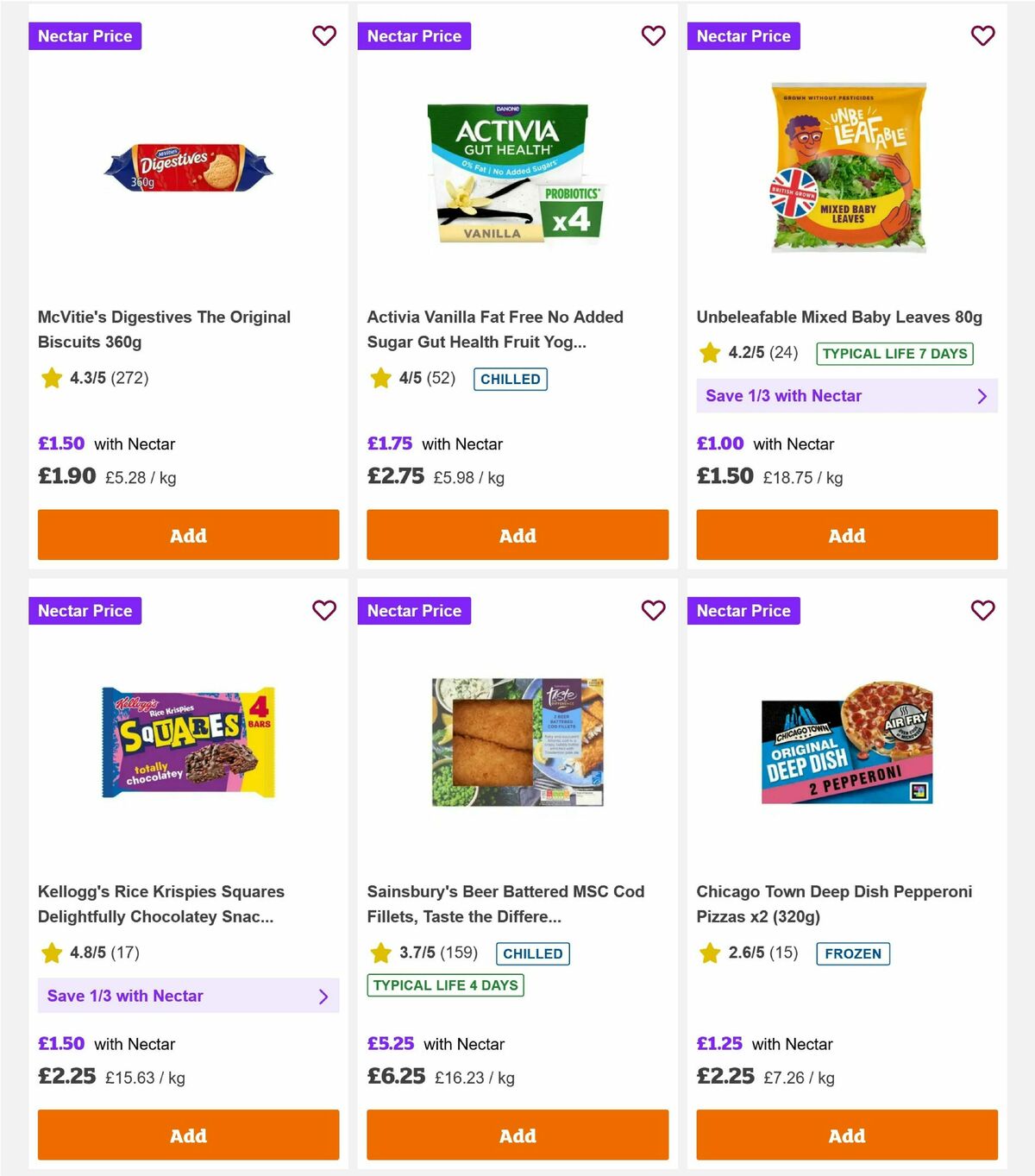 Sainsbury's Offers from 23 January