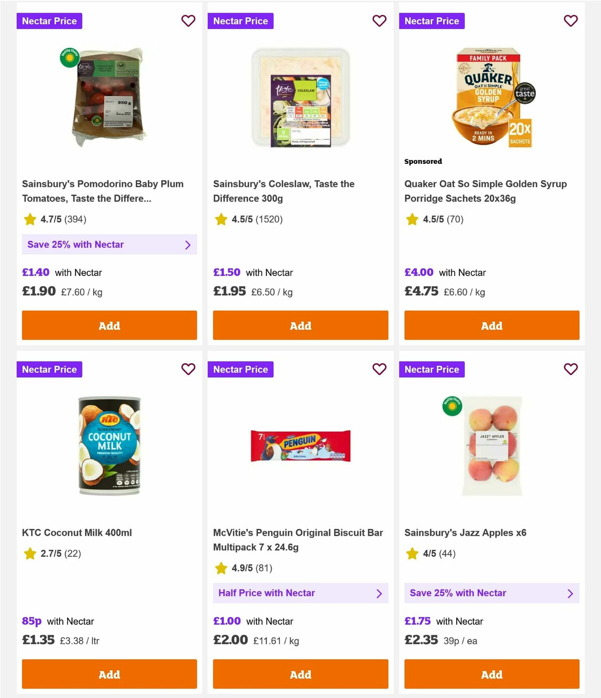Sainsbury's Offers from 23 January