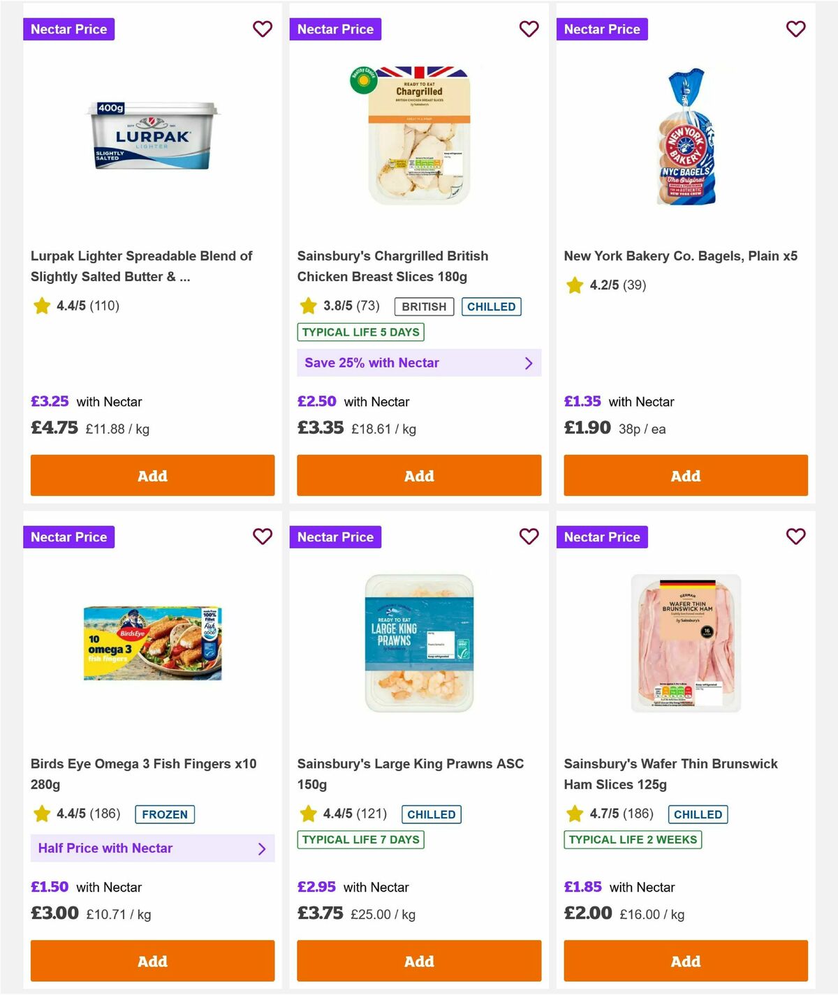 Sainsbury's Offers from 23 January