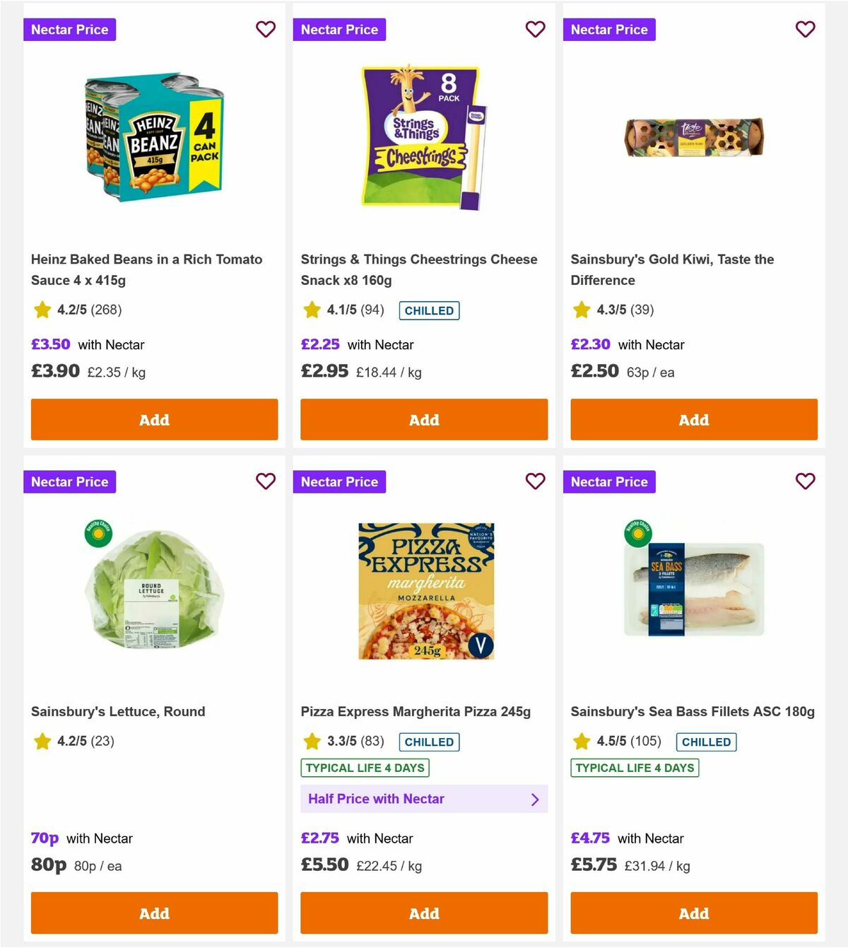 Sainsbury's Offers from 23 January