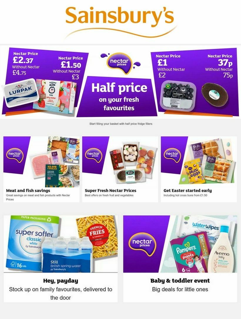 Sainsbury's Offers from 30 January