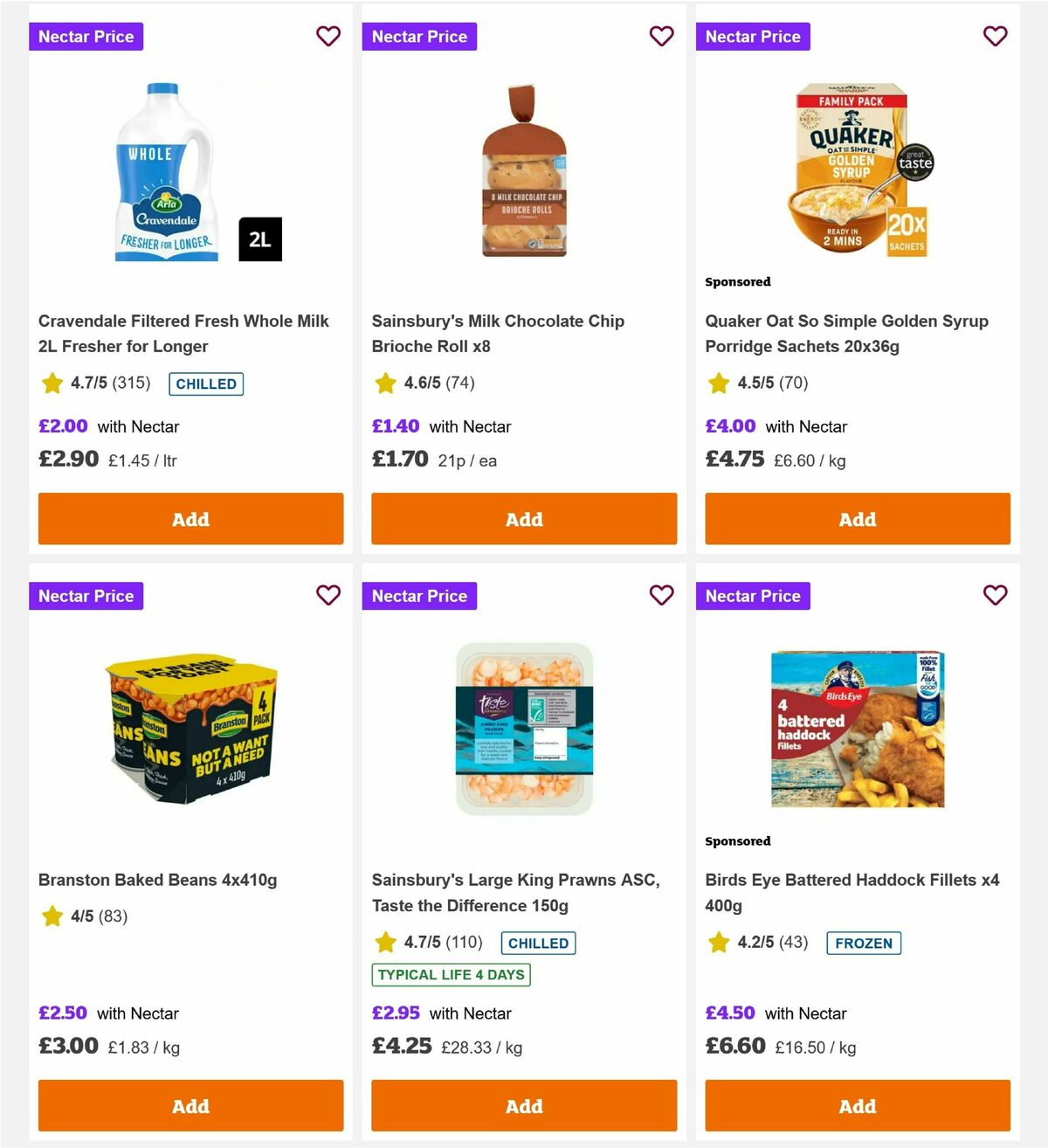 Sainsbury's Offers from 30 January