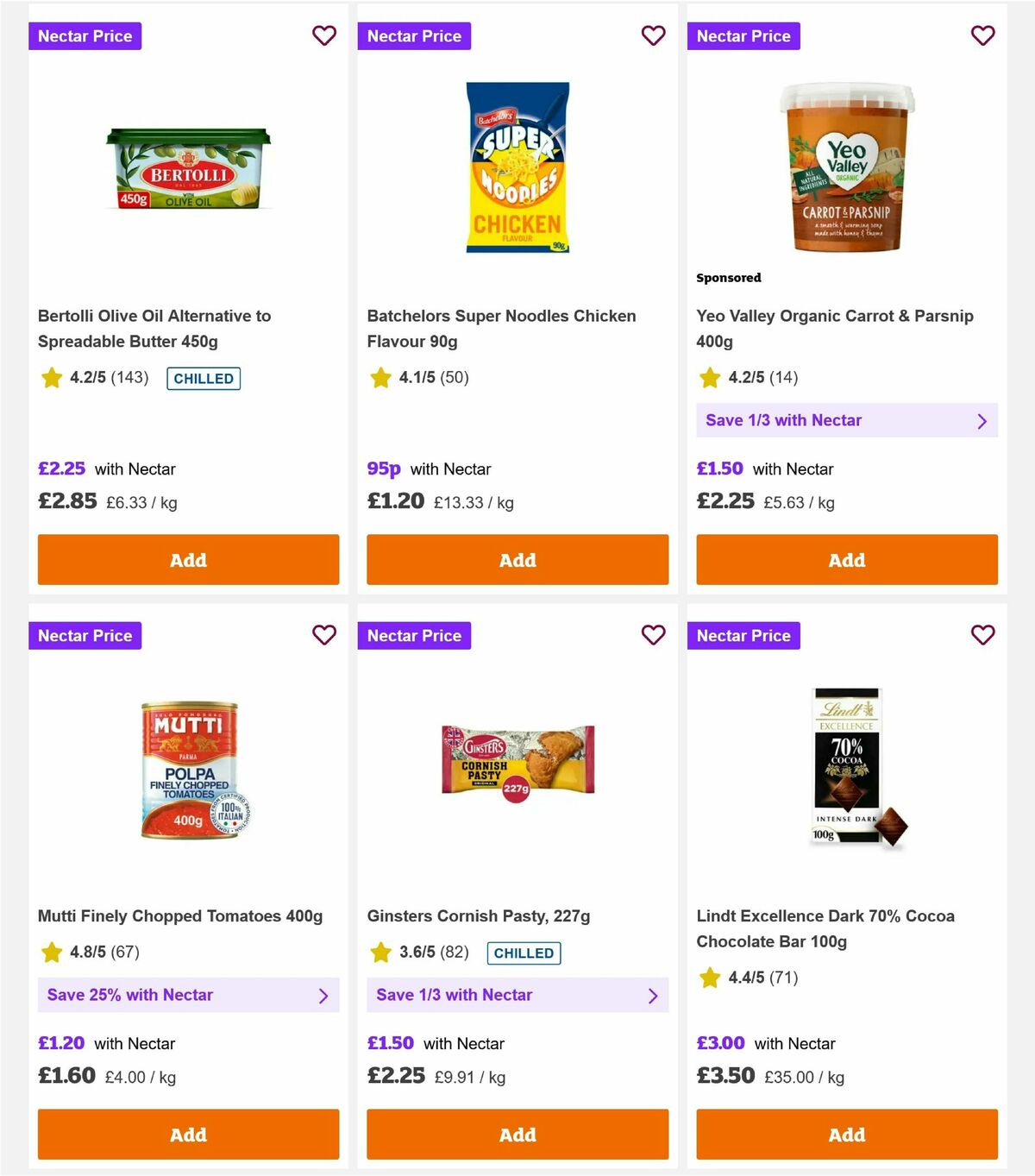 Sainsbury's Offers from 6 February