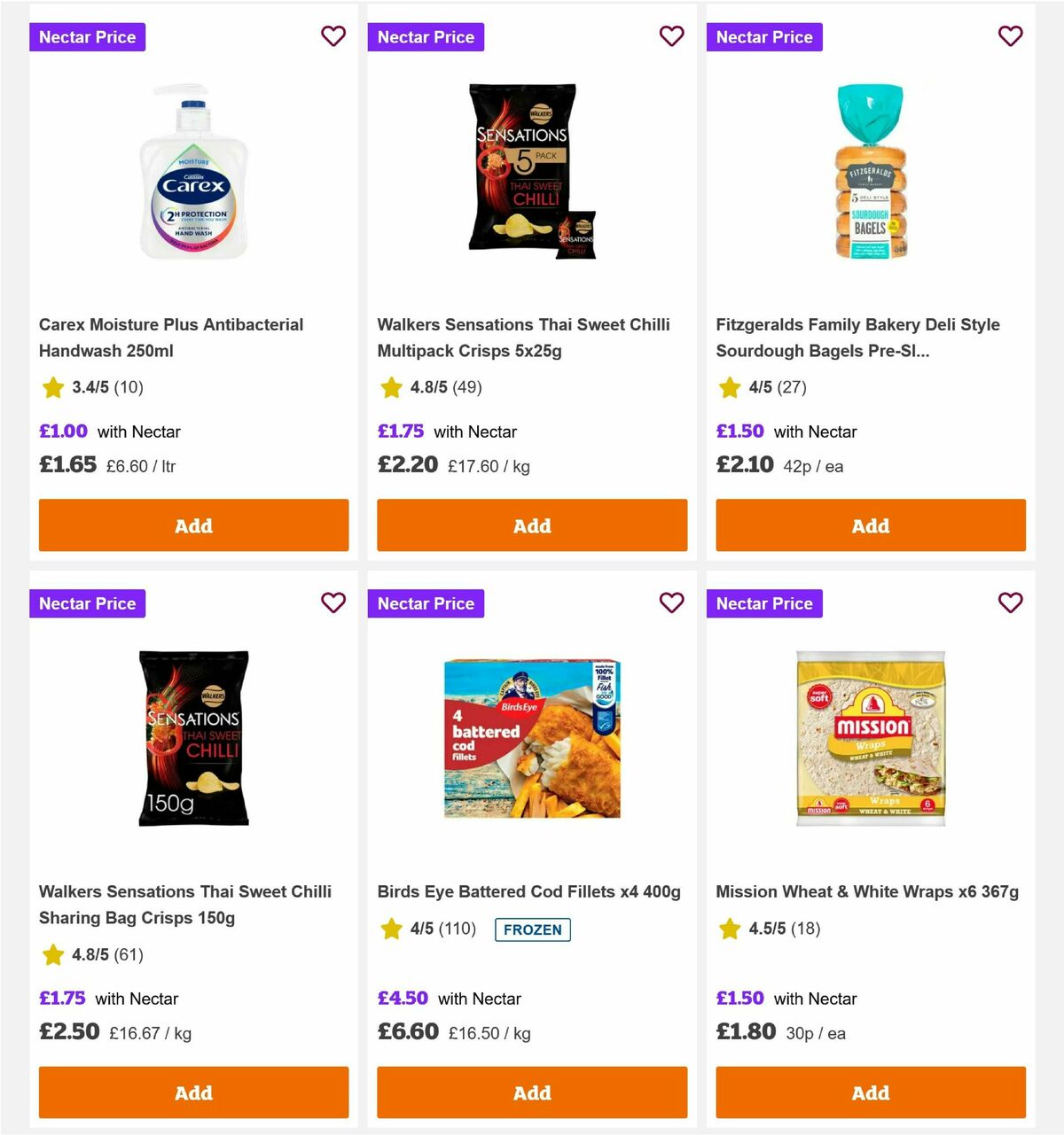 Sainsbury's Offers from 6 February