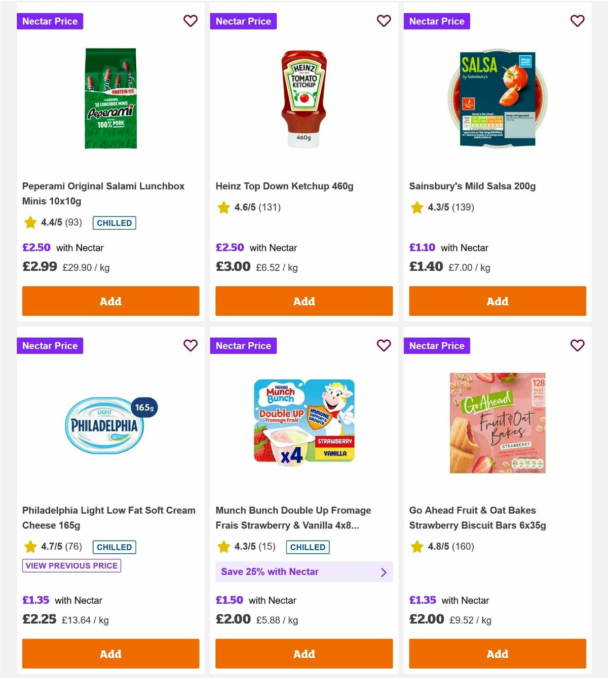 Sainsbury's Offers from 6 February