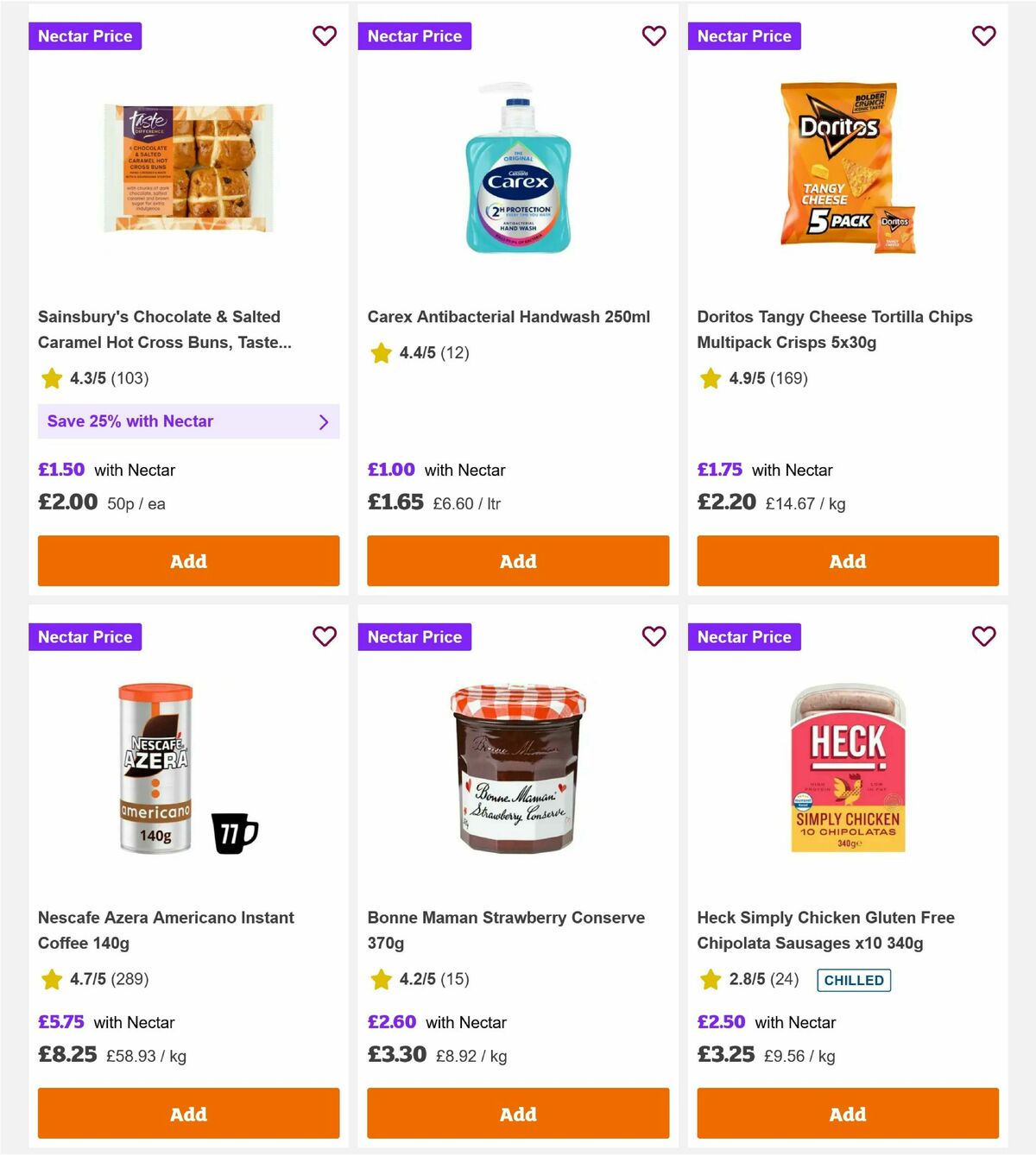 Sainsbury's Offers from 6 February