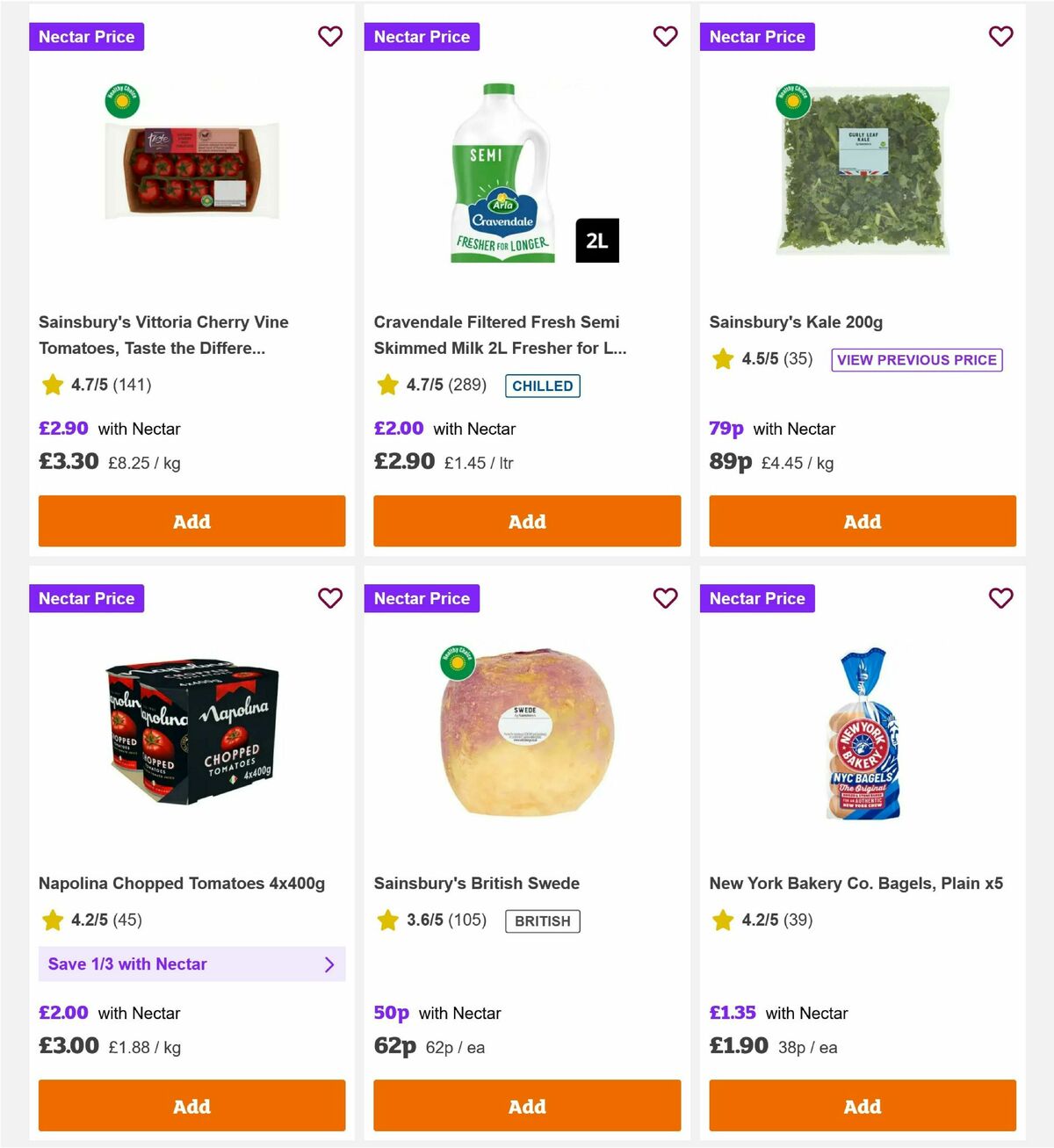 Sainsbury's Offers from 6 February