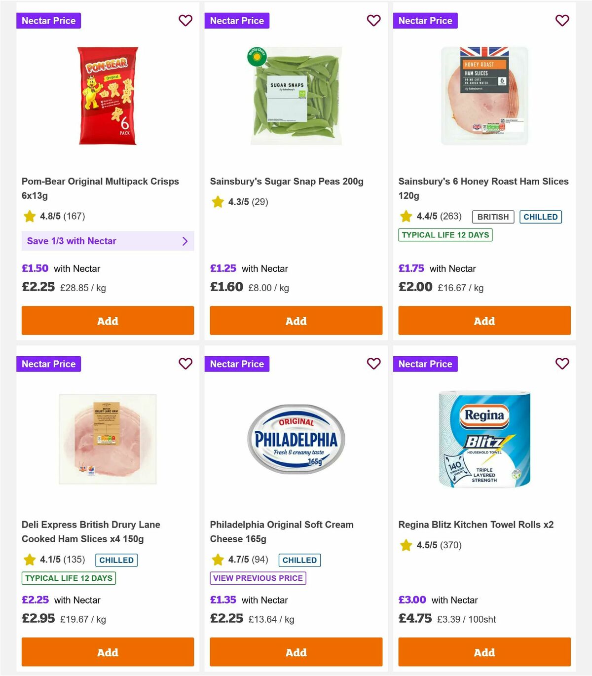 Sainsbury's Offers from 6 February