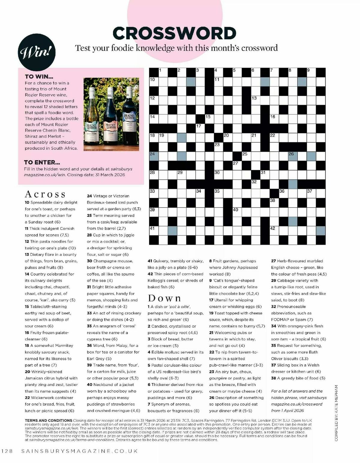 Sainsbury's Magazine February Offers from 2 February