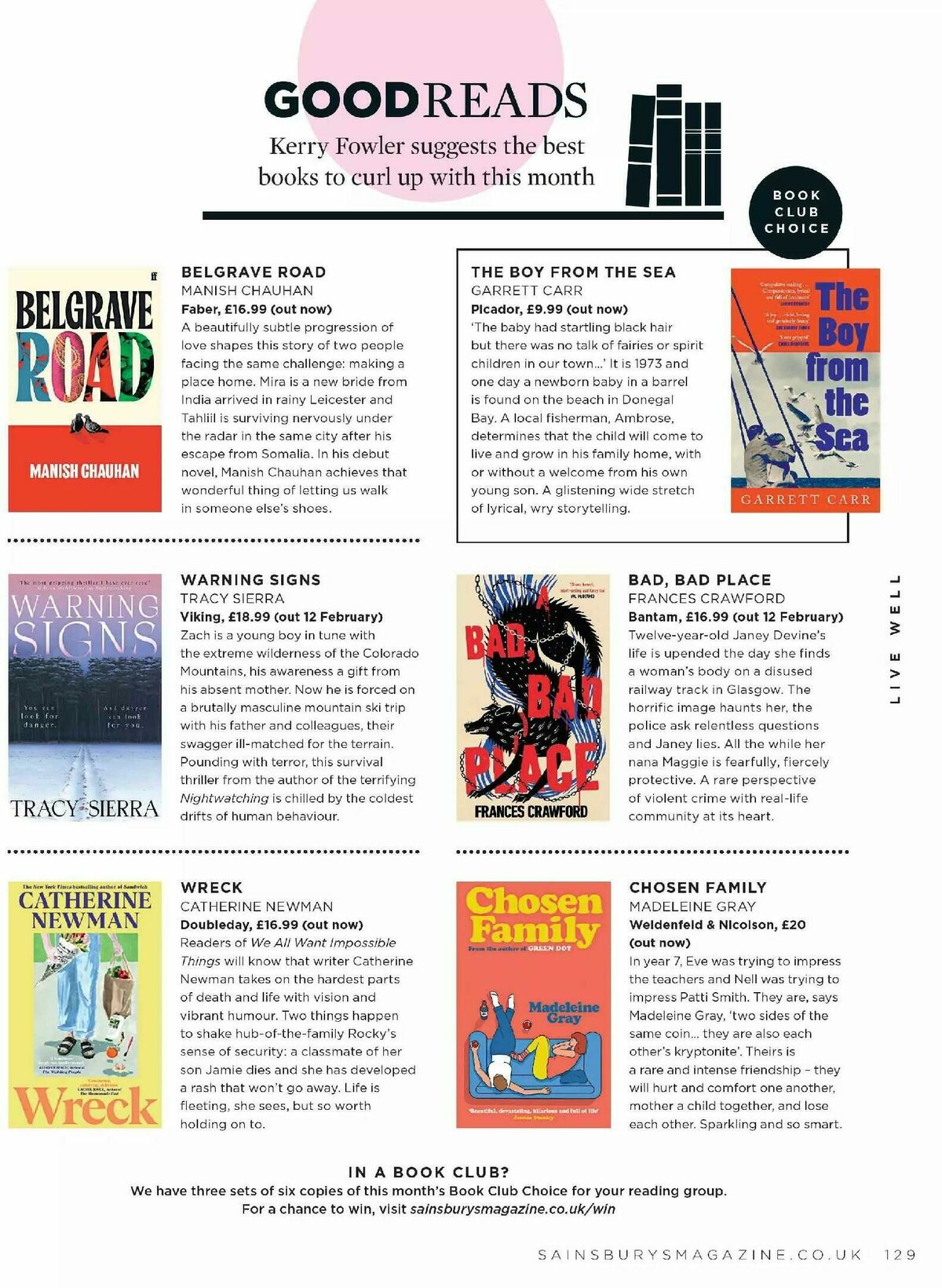 Sainsbury's Magazine February Offers from 2 February