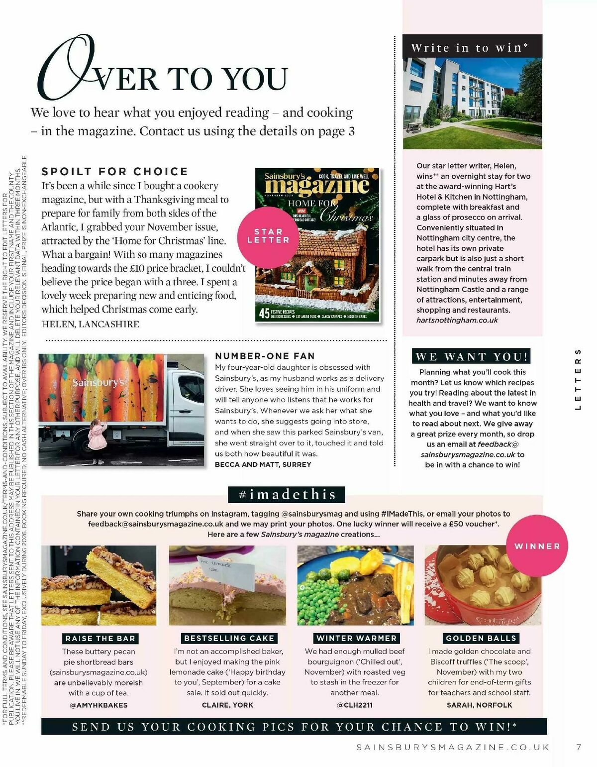 Sainsbury's Magazine February Offers from 2 February