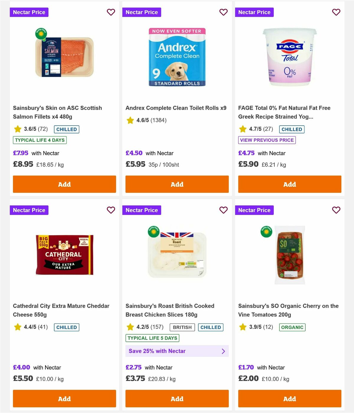 Sainsbury's Offers from 13 February