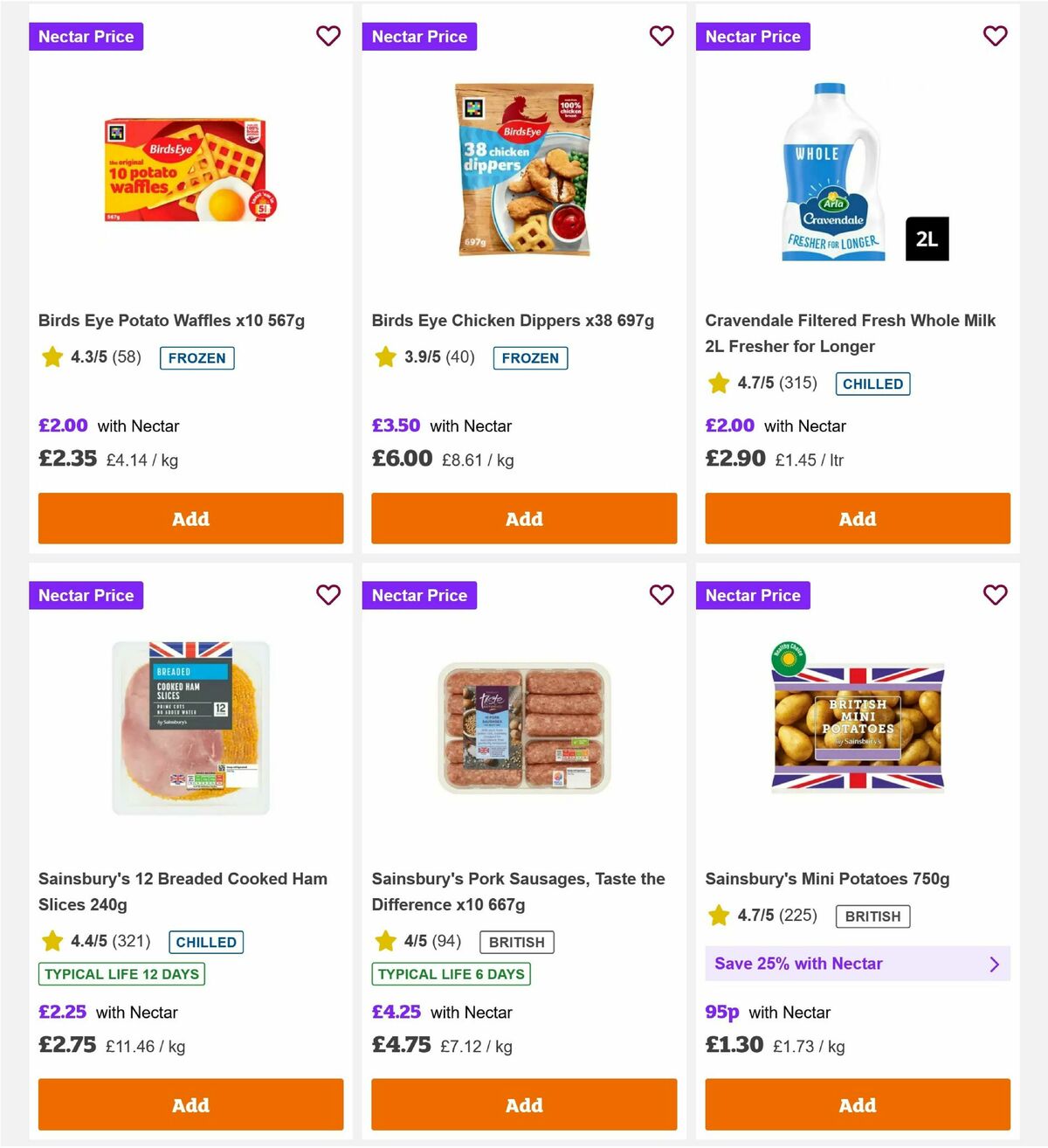 Sainsbury's Offers from 13 February