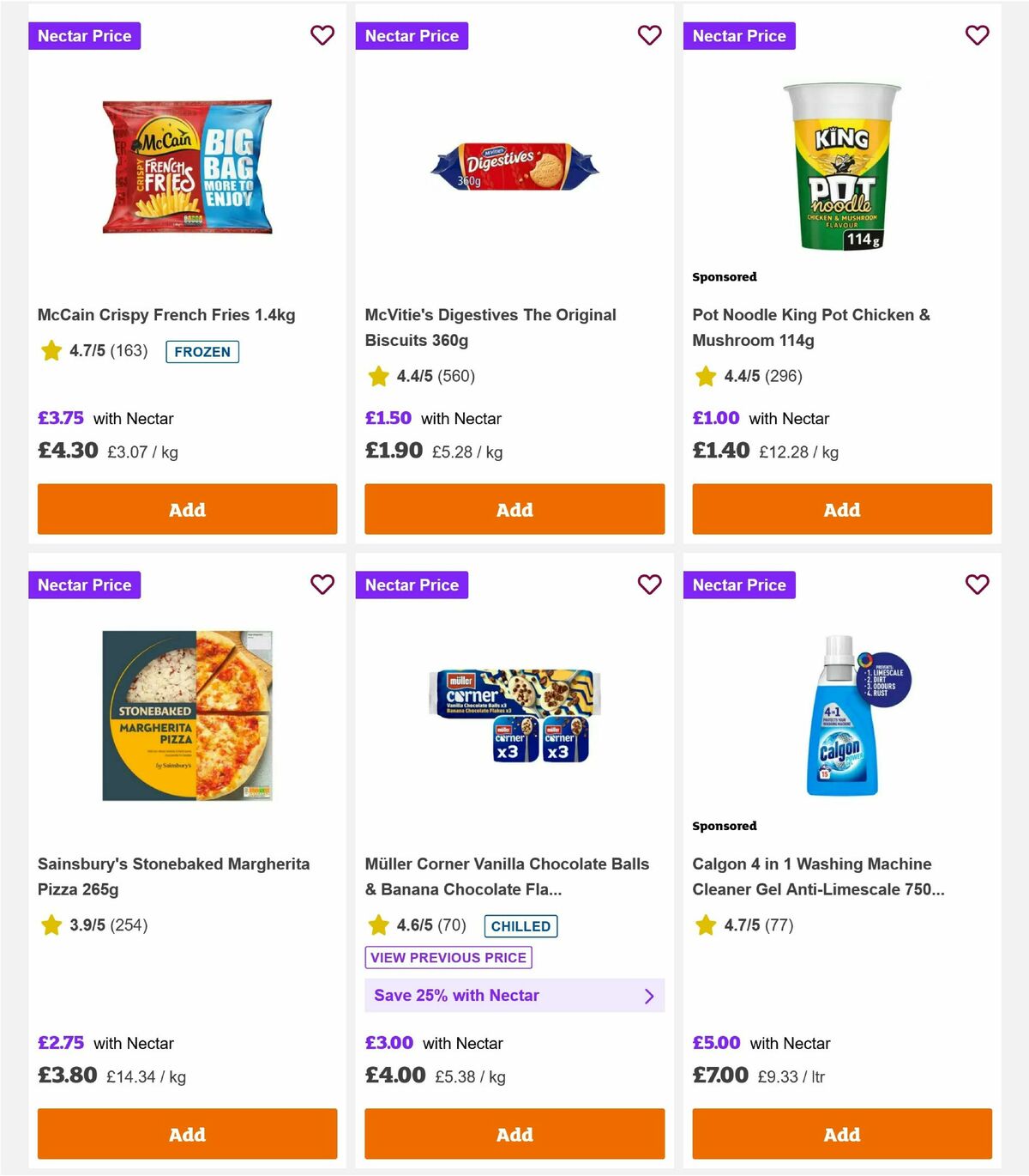 Sainsbury's Offers from 13 February