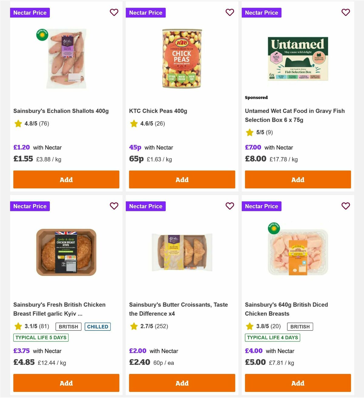 Sainsbury's Offers from 13 February