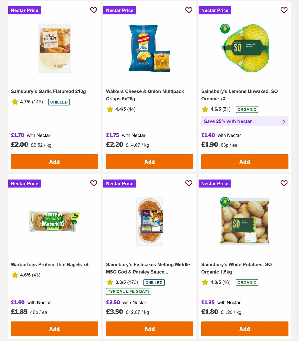 Sainsbury's Offers from 13 February