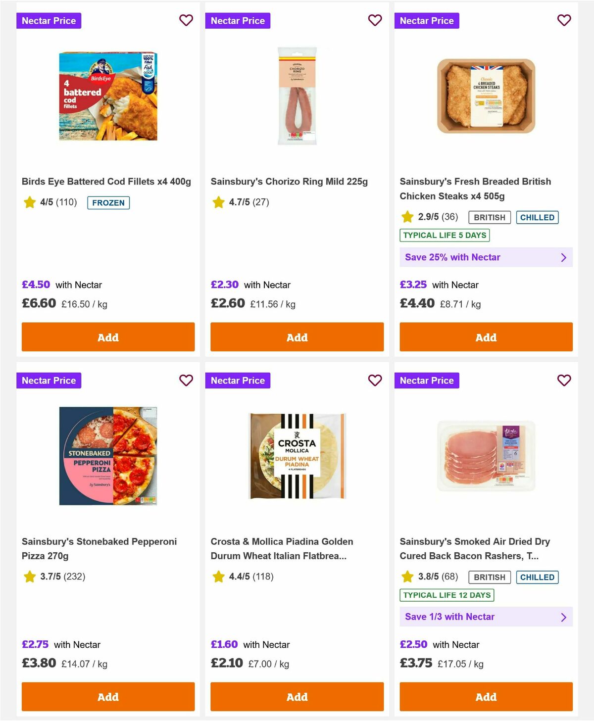 Sainsbury's Offers from 13 February