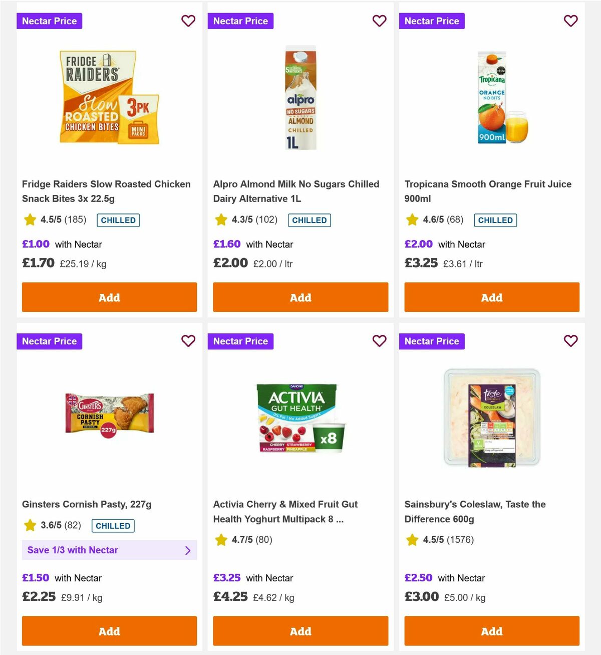 Sainsbury's Offers from 13 February