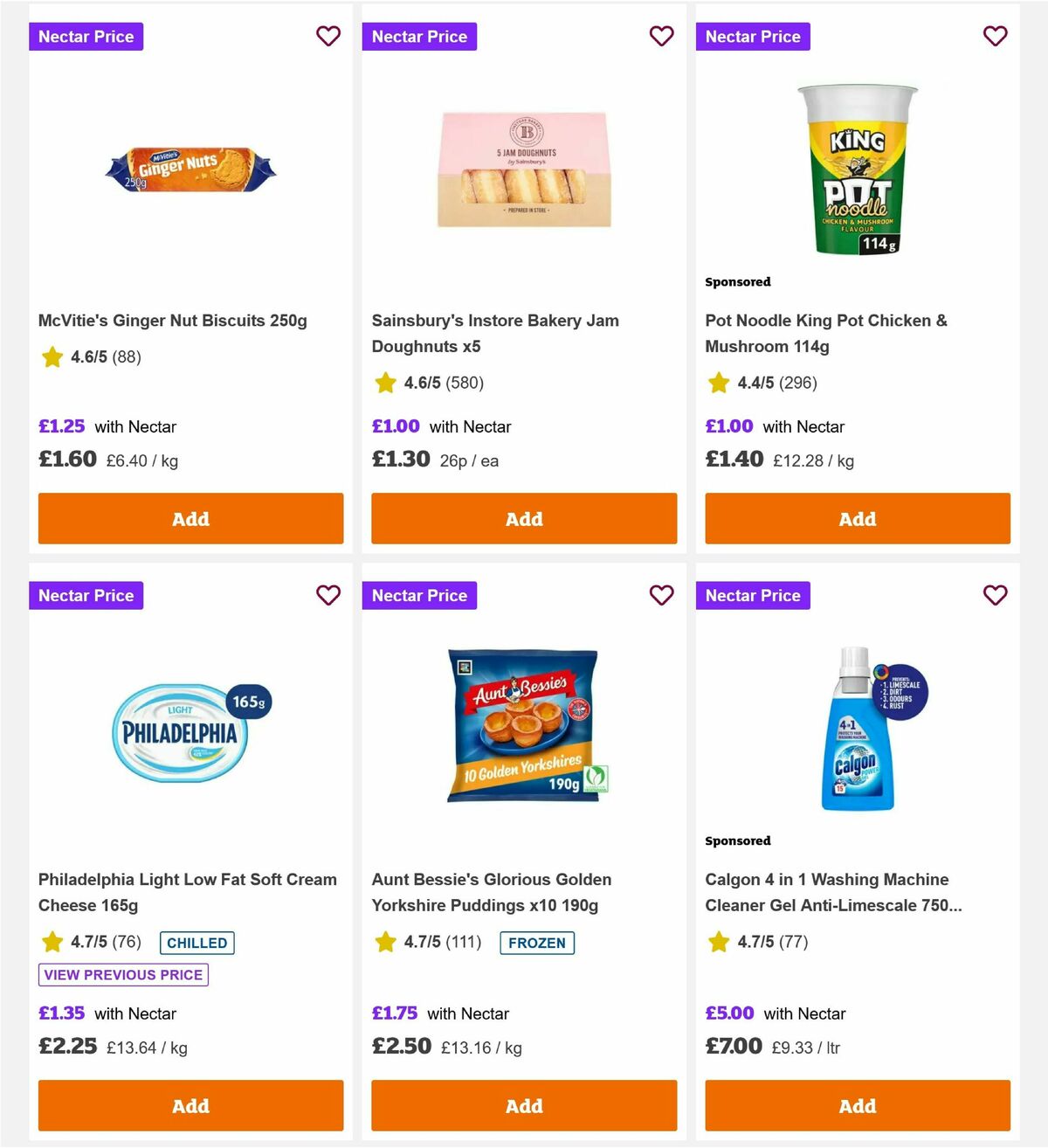 Sainsbury's Offers from 13 February