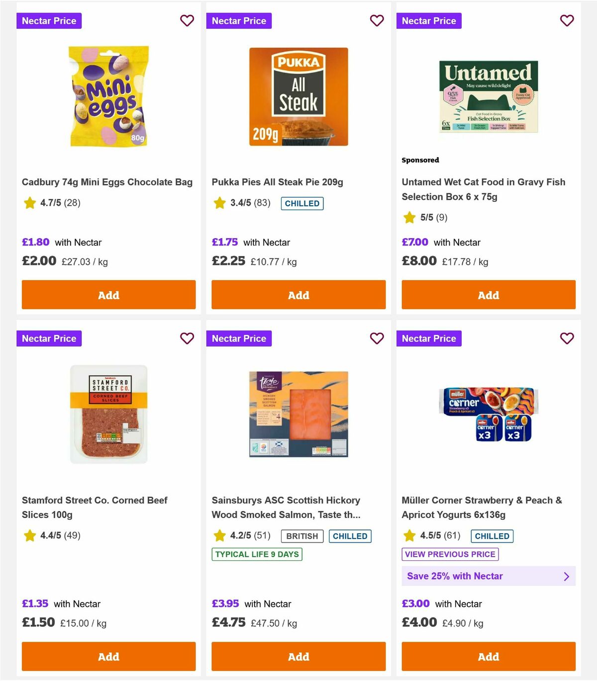 Sainsbury's Offers from 13 February